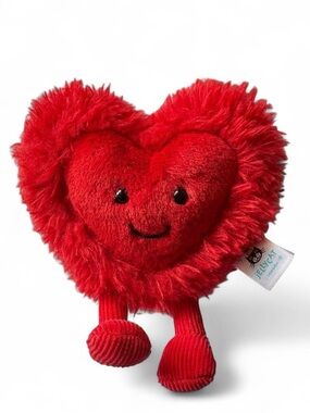 RETIRED Jellycat Amuseable Red Heart Plush